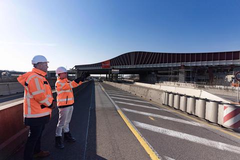 Brückenschlag am Darmstädter Kreuz
